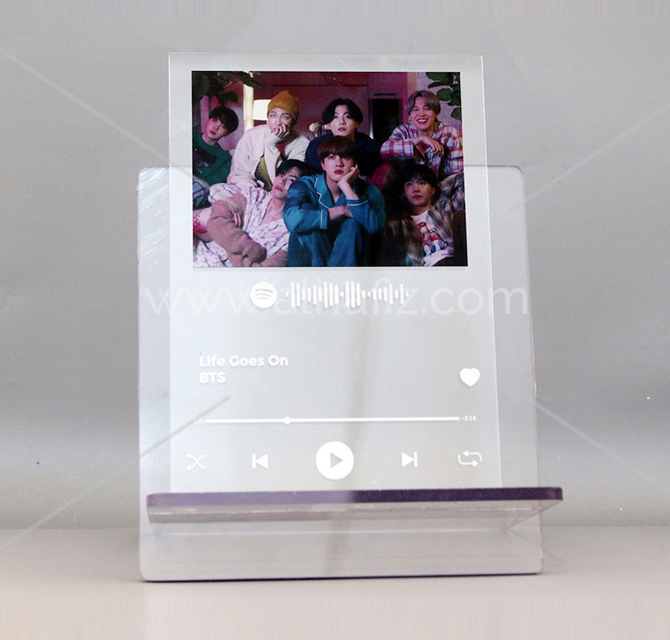 Vloggers Album Acrylic Photo Frame 